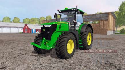 John Deere 7290R green для Farming Simulator 2015