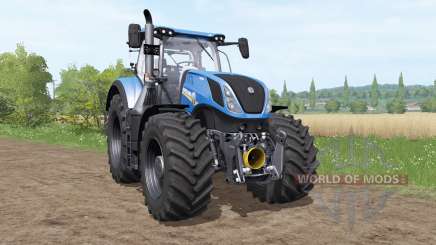 New Holland T7.290 by Rick Black Labele для Farming Simulator 2017