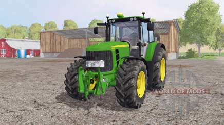 John Deere 6930 Premium green yellow 4x4 для Farming Simulator 2015