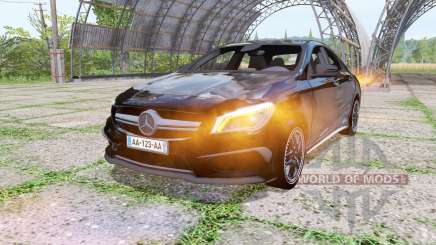 Mercedes-Benz CLA 45 AMG Black Edition v2.0 для Farming Simulator 2017