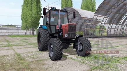 МТЗ 82.1 Беларус красный синий для Farming Simulator 2017