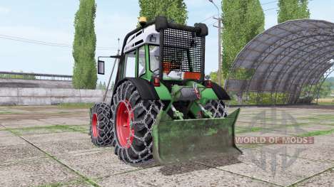 Fendt 209 S forest edition для Farming Simulator 2017