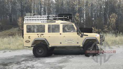 Land Rover Defender 110 Station Wagon для Spintires MudRunner