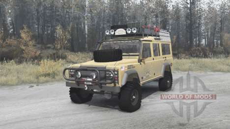 Land Rover Defender 110 Station Wagon для Spintires MudRunner