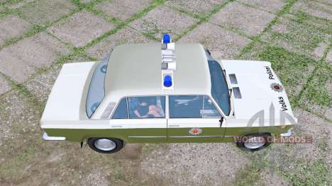 Fiat 125p 1982 Volkspolizei для Farming Simulator 2017