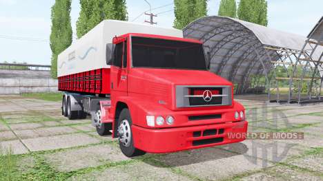 Mercedes-Benz L 1620 Eletronic Bi-Truck для Farming Simulator 2017