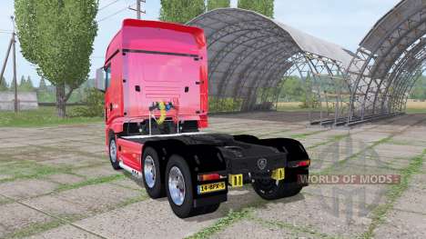 Scania R700 Evo tielbeke для Farming Simulator 2017