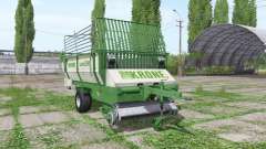 Krone Turbo 2500 green для Farming Simulator 2017