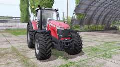 Massey Ferguson 8740 S для Farming Simulator 2017