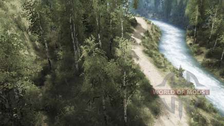 River Trails для MudRunner