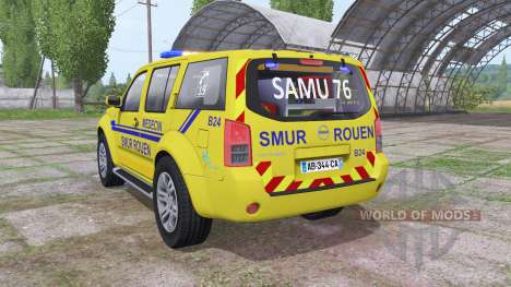 Nissan Pathfinder (R51) 2004 SAMU для Farming Simulator 2017