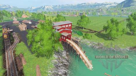 На берегу реки для Farming Simulator 2015