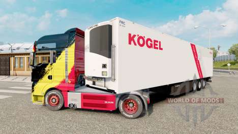 Trailer Kogel Cool для Euro Truck Simulator 2