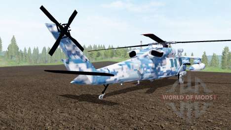 Sikorsky UH-60L Black Hawk для Farming Simulator 2017