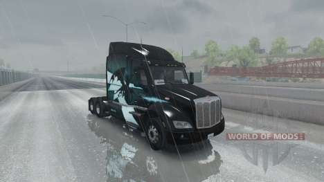 Улучшенный дождь для American Truck Simulator