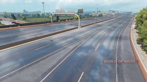Улучшенный дождь для American Truck Simulator