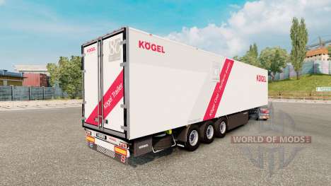 Trailer Kogel Cool для Euro Truck Simulator 2