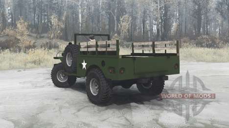 Dodge WC-51 (T214) 1942 для Spintires MudRunner
