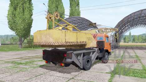 КАМАЗ 43255 кран для Farming Simulator 2017