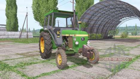 John Deere 2040S для Farming Simulator 2017