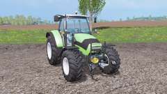Deutz-Fahr Agrotron K 420 front loader для Farming Simulator 2015