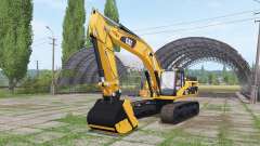 Caterpillar 345D L для Farming Simulator 2017