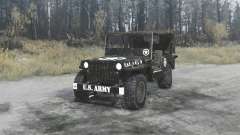 Willys MB 1942 U.S.Army для MudRunner