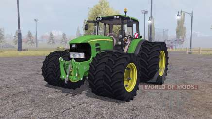 John Deere 7530 Premium twin wheels для Farming Simulator 2013