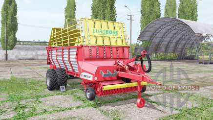 POTTINGER EUROBOSS 330 T twin tires v2.0 для Farming Simulator 2017