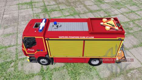 Renault D Sapeurs-Pompiers для Farming Simulator 2017