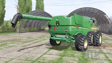 John Deere S690 для Farming Simulator 2017