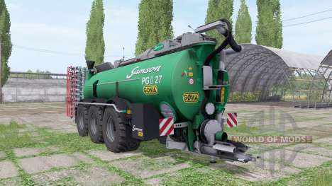 Samson PG II 27 для Farming Simulator 2017