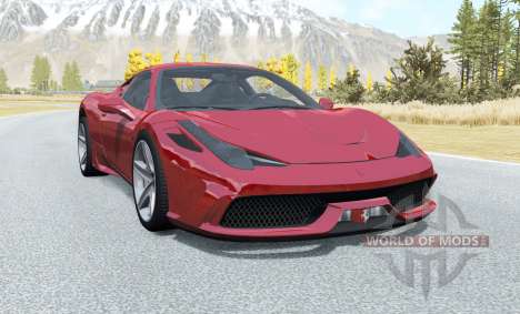 Ferrari 458 для BeamNG Drive