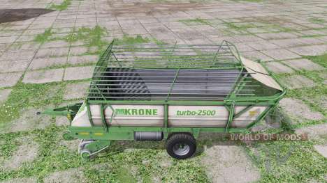 Krone Turbo 2500 для Farming Simulator 2017