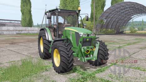 John Deere 5075M для Farming Simulator 2017