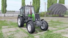 МТЗ 1025 Беларус зелёный для Farming Simulator 2017