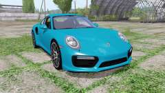 Porsche 911 Turbo S coupe (991) 2016 для Farming Simulator 2017