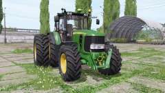 John Deere 6430 Premium dual rear для Farming Simulator 2017