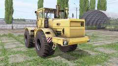 Кировец К-700А yellow для Farming Simulator 2017