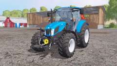 New Holland T5.115 front loader для Farming Simulator 2015