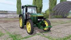 John Deere 6810 narrow tires для Farming Simulator 2017