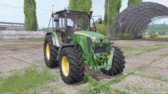 John Deere 5075M loader mounting для Farming Simulator 2017