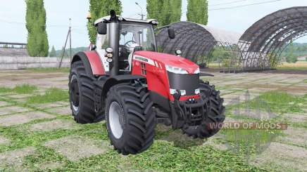 Massey Ferguson 8727 wheel configurations для Farming Simulator 2017