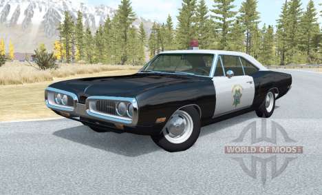 Dodge Coronet California Highway Patrol для BeamNG Drive