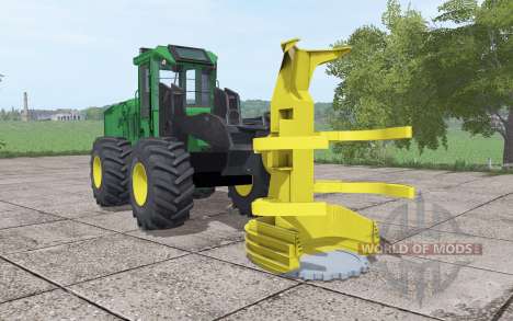 John Deere 643K для Farming Simulator 2017