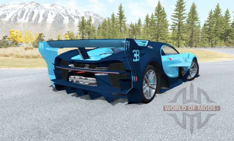 Bugatti Vision Gran Turismo для BeamNG Drive