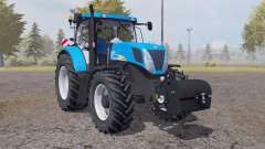 New Holland T7040 weight для Farming Simulator 2013