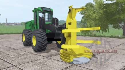 John Deere 643K для Farming Simulator 2017