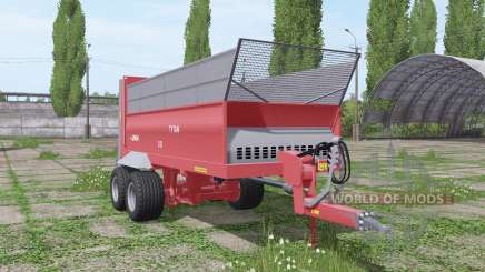 UNIA Tytan 10 для Farming Simulator 2017