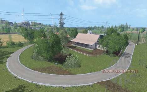 Enns Am Gebirge для Farming Simulator 2015